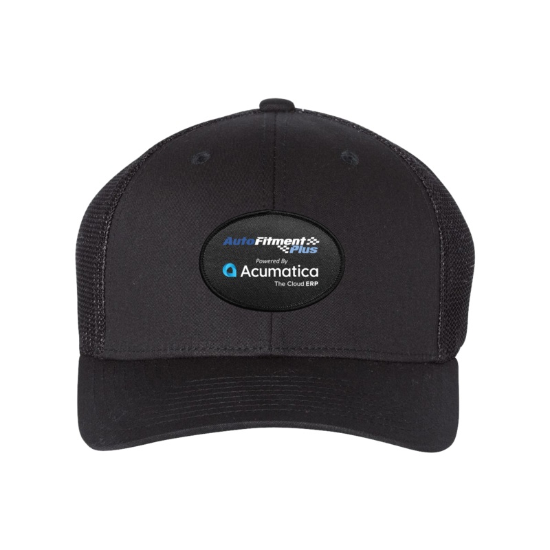 Auto Fitment Plus    Patch Richardson Snapback Trucker Hat Black