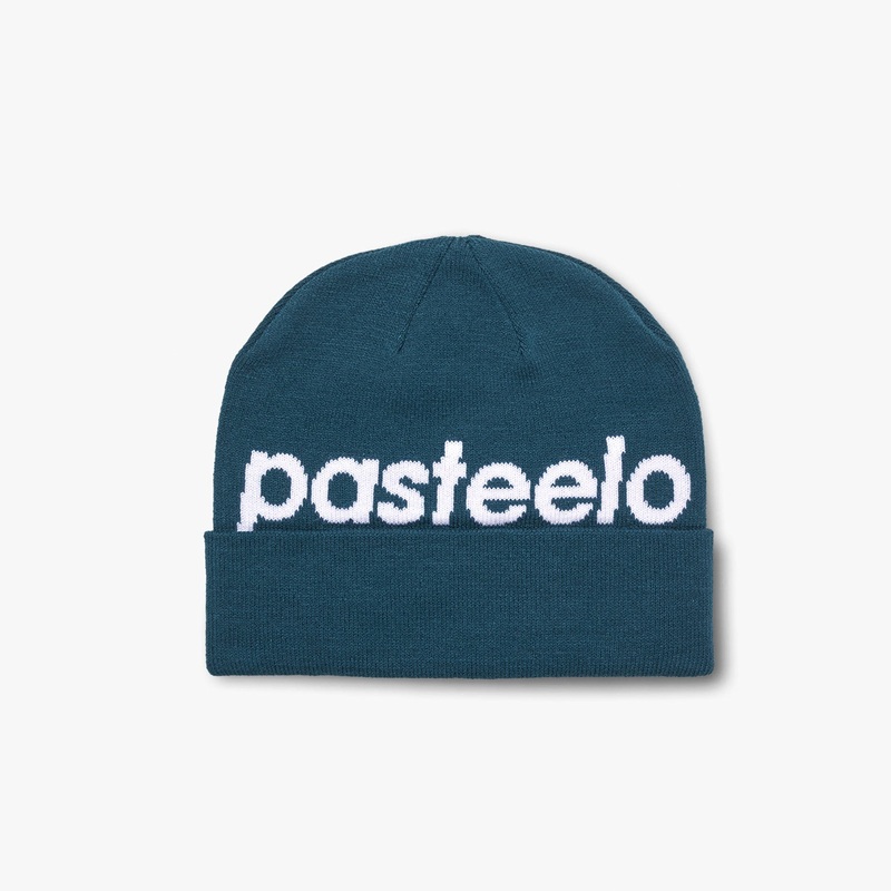 Pasteelo – SCRIPT BEANIE – Dark Teal