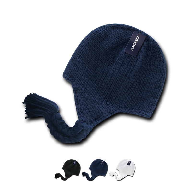 Peruvian Knit Beanies – Decky 633
