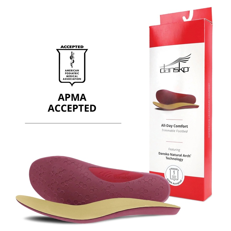 All Day Comfort Footbed|Red|S (Size 35-37)|M (Size 38-40)|L (Size 41-43)
