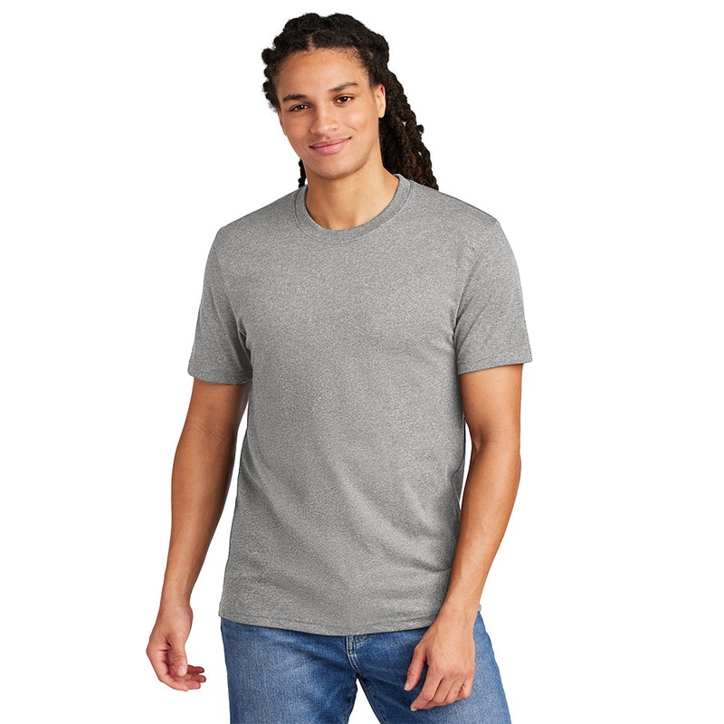 District DT8000 Re-Tee – Light Heather Grey