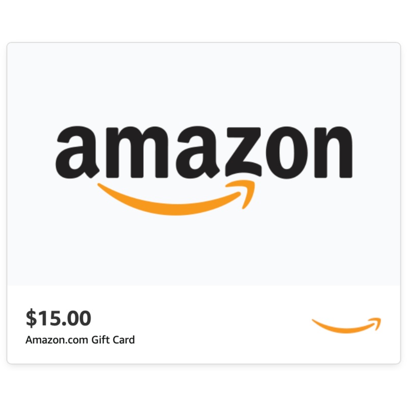 $15.00 Amazon.com eGift Card – Free with Qualifying $550+ Purchase