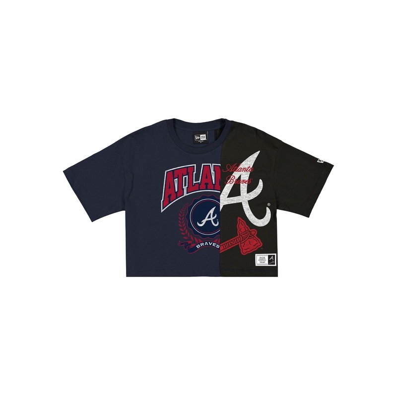 Atlanta Braves Team Split Women’s Short-Sleeve T-Shirt
