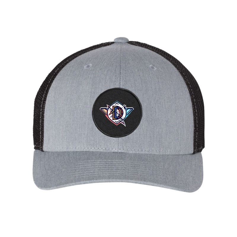 Team Divinity    Patch Snapback Trucker Hat Heather Gray/Black