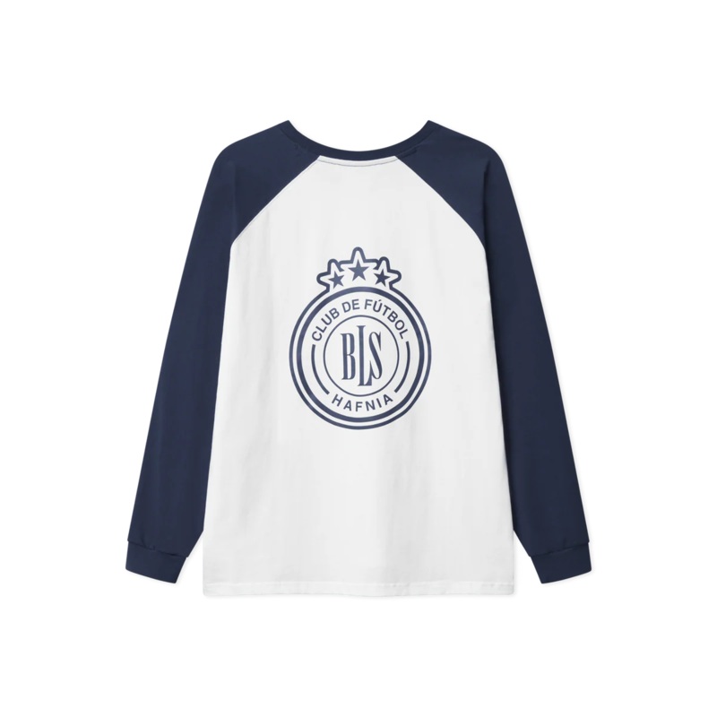 BLS – Club De futbol Raglan LS – White / Navy