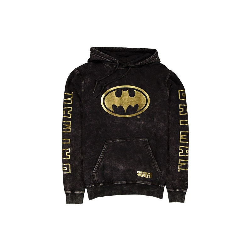 Batman Acid Washed Hoodie|S|M|L|XL|XXL|3XL