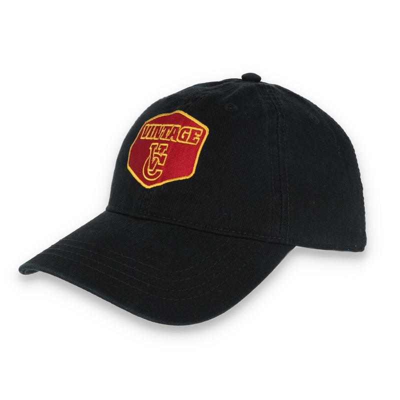 Vintage Crushers Relaxed Adjustable Cap-Black