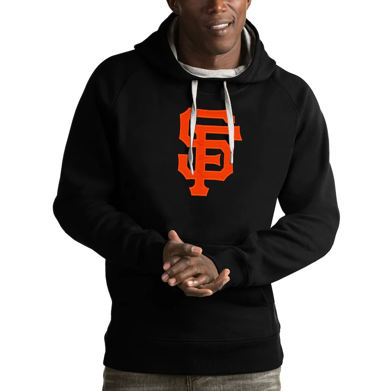 Antigua San Francisco Giants Victory Pullover Hoodie – Black