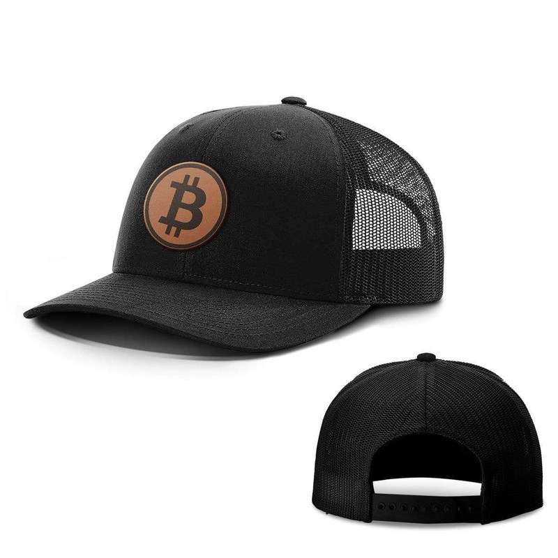 Bitcoin Leather Patch Hats|Snapback|Snapback Flatbill|Flexfit|Full Black|Black and White|Heather and Black|Heather and White|Charcoal and Black|Charcoal and White|Red And White|Navy and White|Royal Blue and White|Green Camo and Black|Deep Navy|Charcoal|Ro