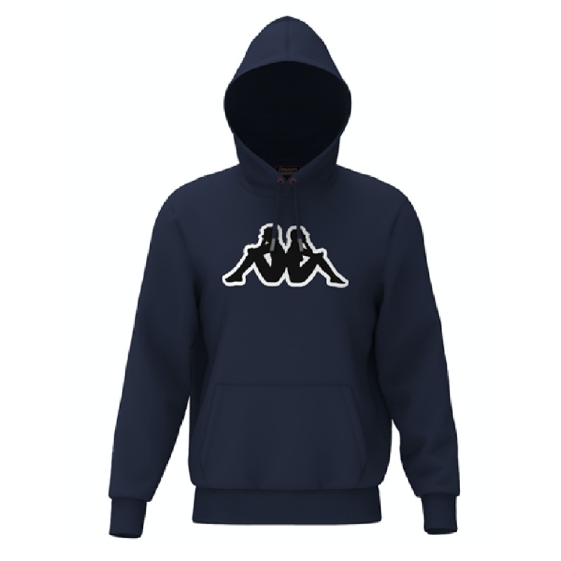 KAPPA LOGO AIOK SWEATER FLEECE-BLUE MARINE