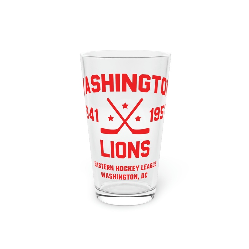 Washington Lions Pint Glass|16oz