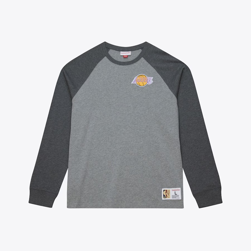Mitchell & Ness  Los Angeles Lakers Legacy Collection Vintage Long Sleeve T-Shirt